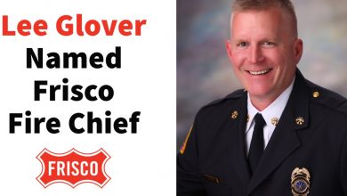Lee Glover, Frisco’s interim fire chief, was promoted to Frisco Fire Chief on Monday