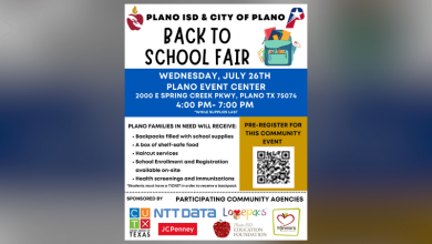 Plano ISD back-to-school event to take place on July 26. Free school supplies and additional resources to be provided for families in need