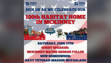 The City of McKinney to organize a celebration on June 17 to mark 100th Habitat home