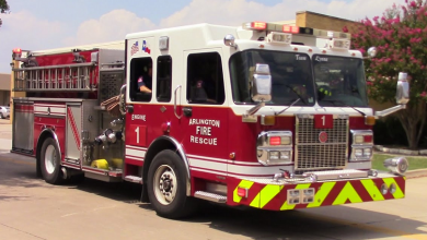 Early Friday evening fire incident in Arlington apartment complex displaces more than 30 residents