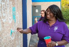 FWISD Art Teachers Help With Tuskegee Airmen Mural