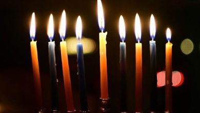 Hanukkah Menorah Lighting event at Galleria Dallas