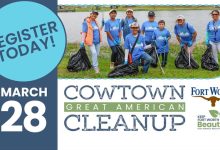 Fort Worth residents invited to join 41st annual Cowtown Great American Cleanup this March